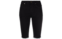 SAINT LAURENT Denim Shorts Women's Black