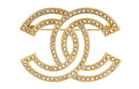 CHANEL Brooches Women's Silvery White