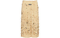 MIU MIU SS23 Casual Long Skirts Women's Yellow