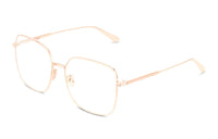 DIOR Eyeglass Frames Unisex Rose Gold