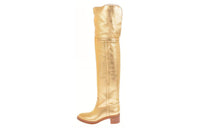 CELINE Knee-high Boots Women's Gold