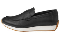 HERMES Ground Men's Casual Shoes Men's Black