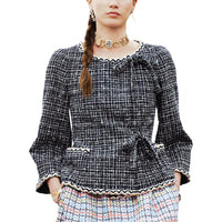 CHANEL Jackets Coats Women's Black