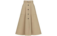 DIOR SS23 Casual Long Skirts Women's Beige