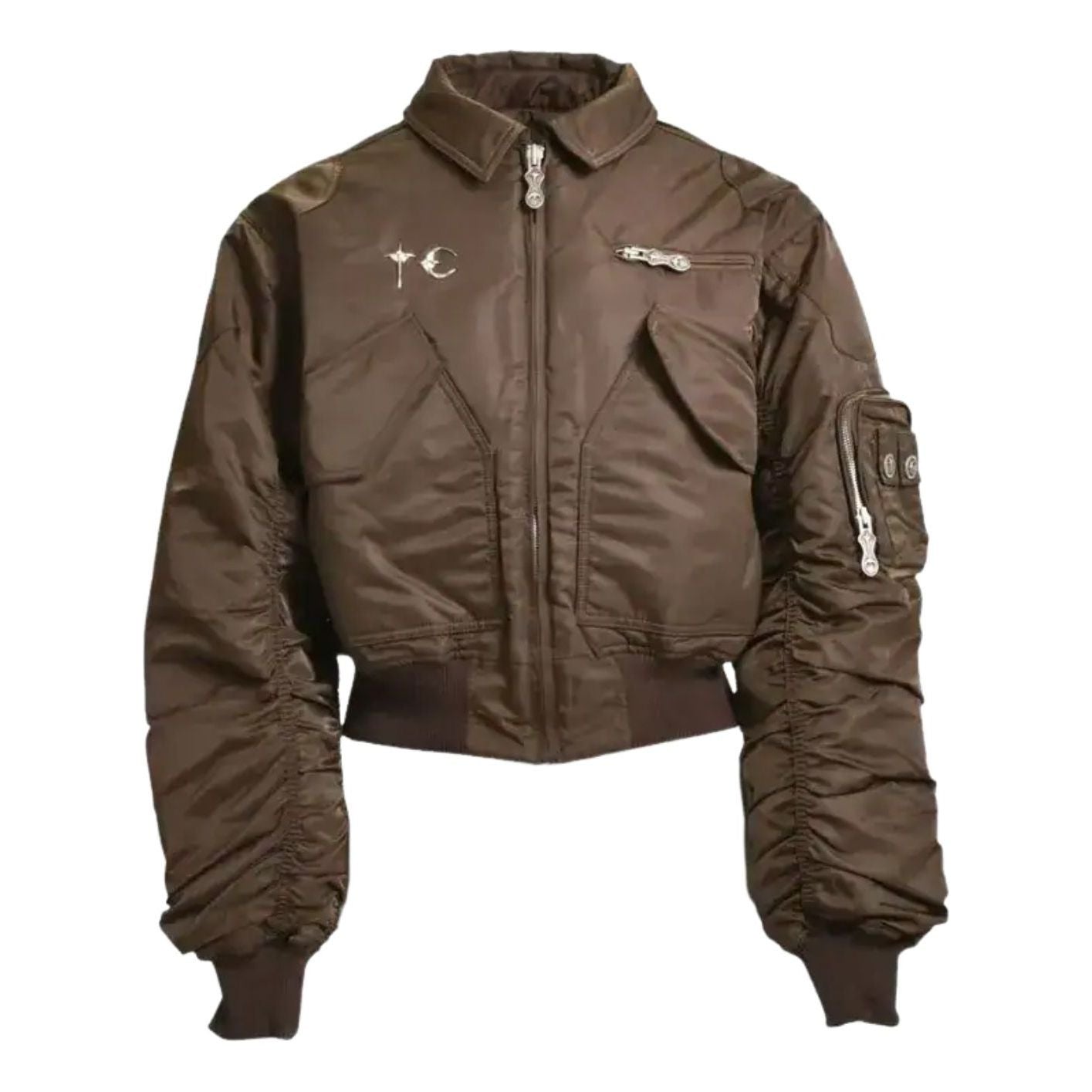 Thug Club A Wingless Bird Jacket 'Brown' TC24JP1203