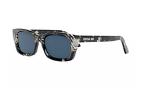 DIOR Acetate Square Sunglasses Women's Black