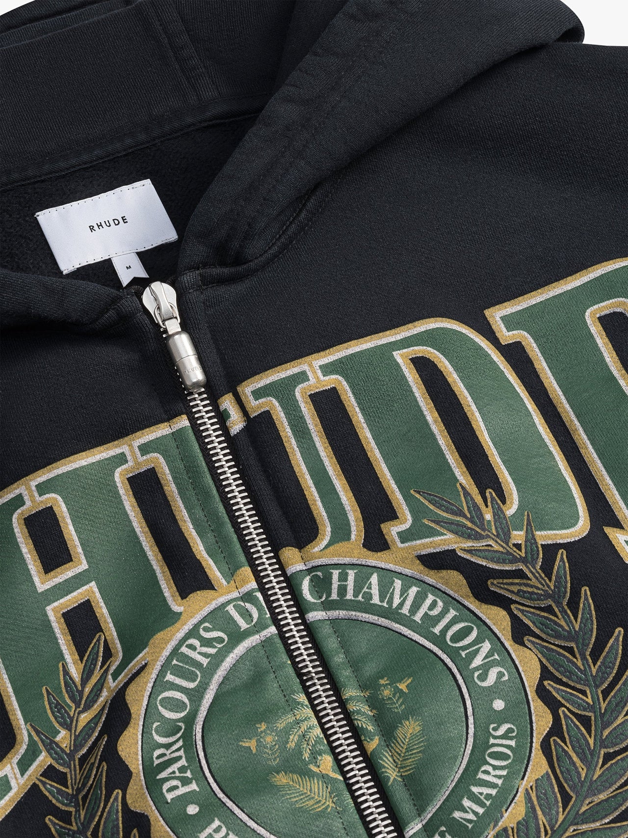 Rhude Men's Parcours Des Champions Zip Ho