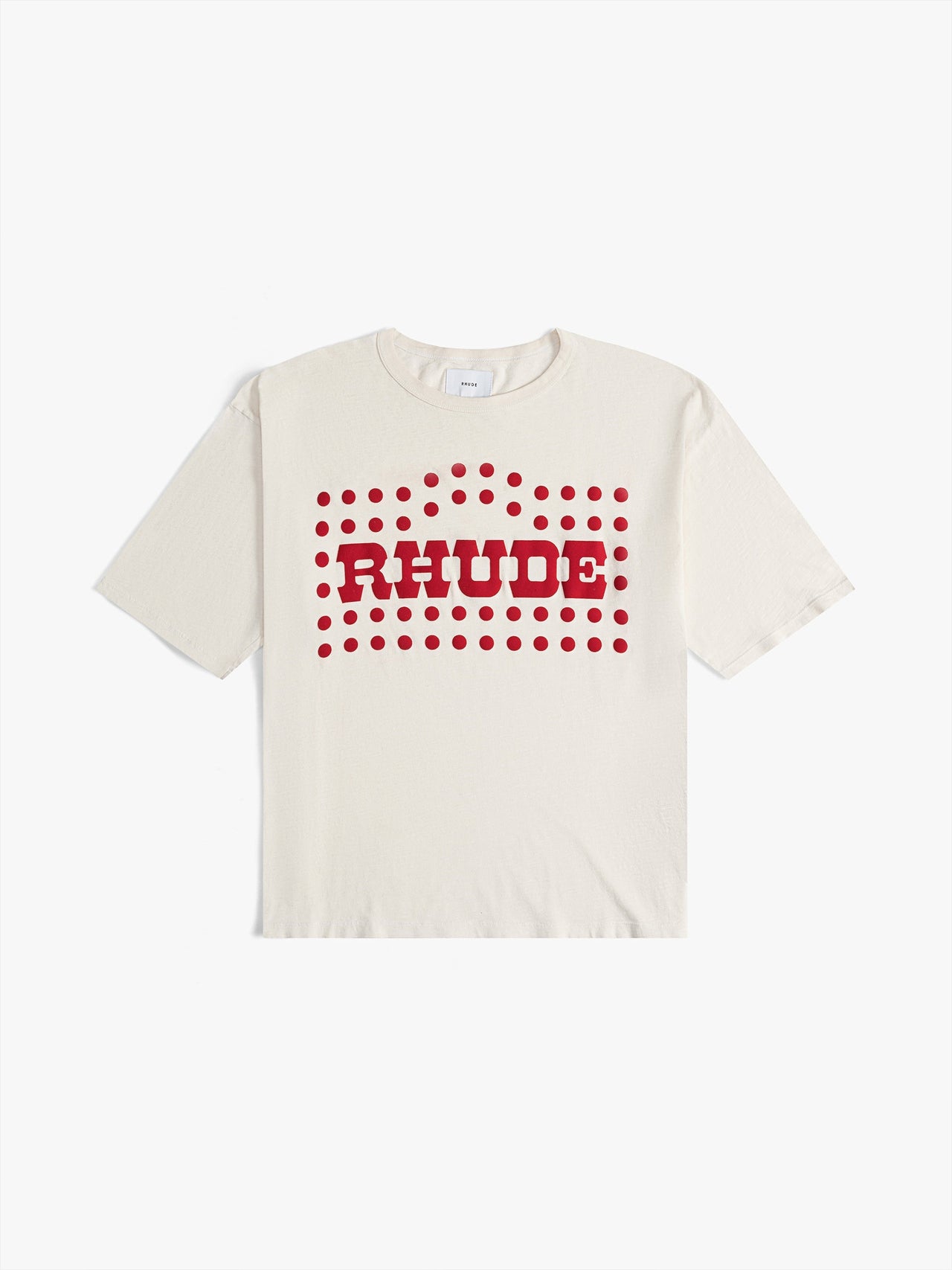 Rhude Men's Flocked Burnout Tee