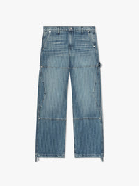 Rhude Men's Wabash Denim Reza Double Knee
