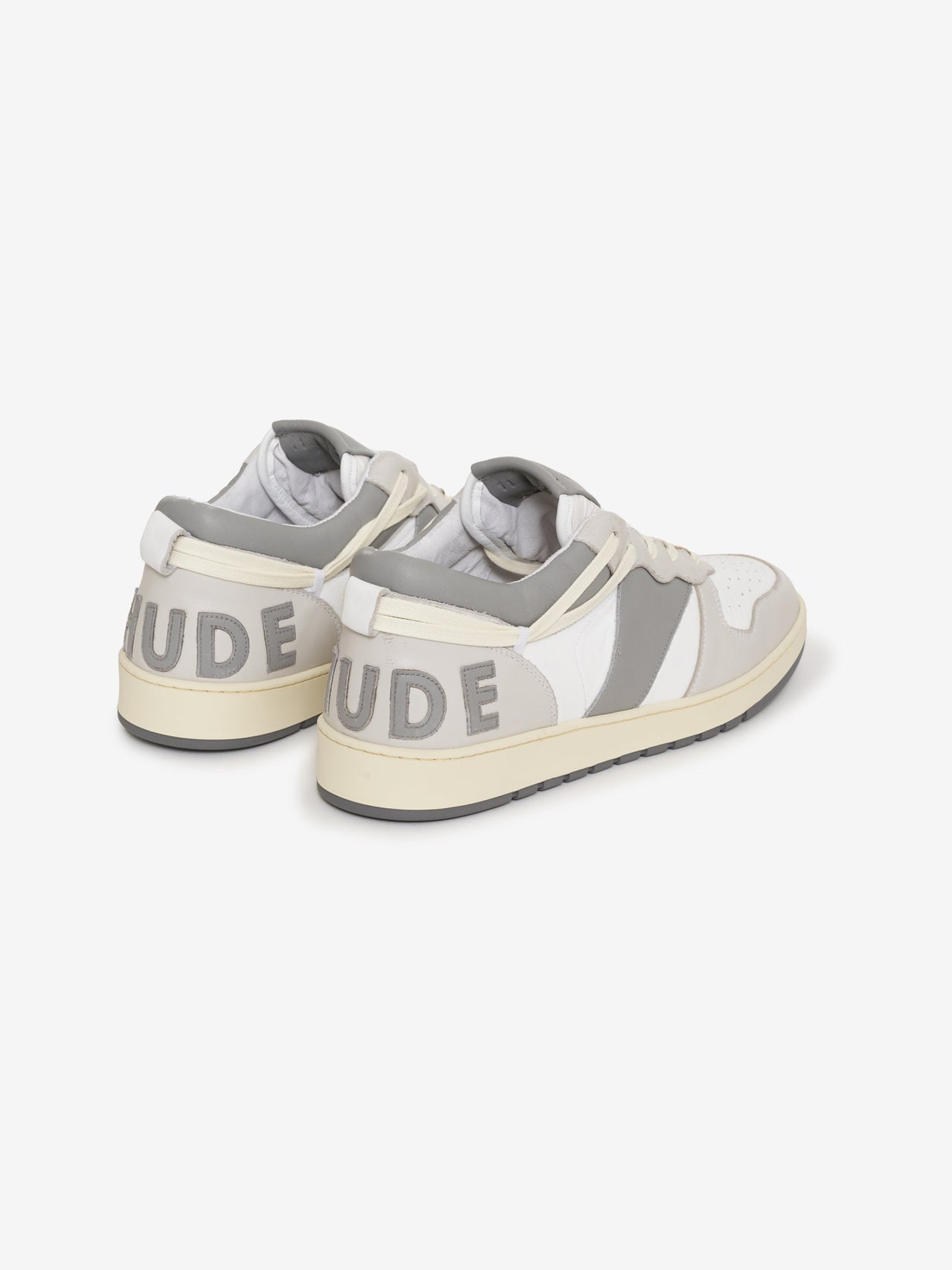 Rhude Men's Rhecess Low White/offwhite/grey