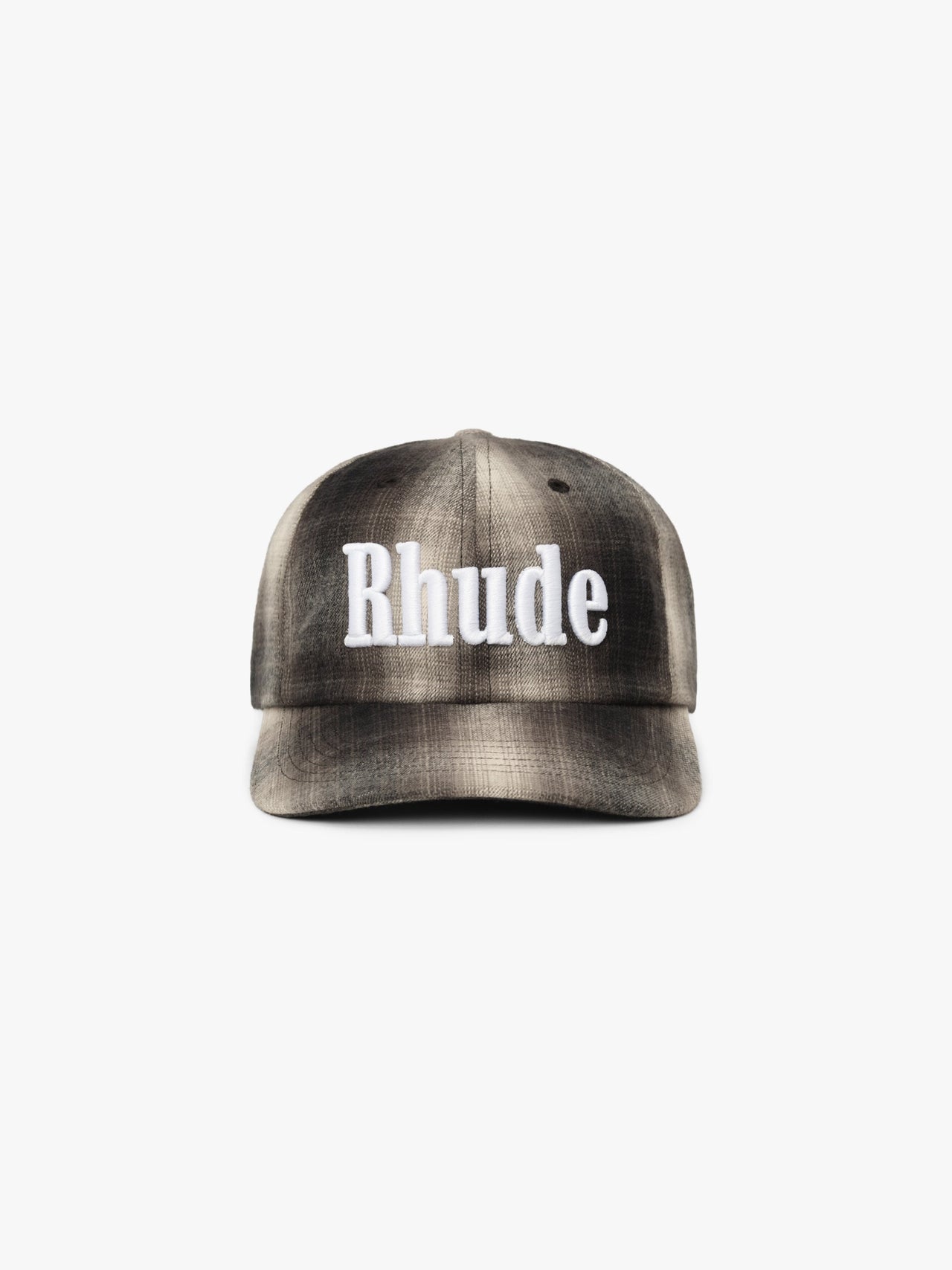 Rhude Men's Logo Flannel 6-Panel Hat