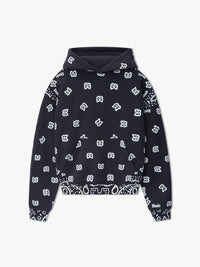Rhude Men's Bandana Print Hoodie