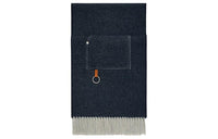 HERMES Knit Scarves Women's Blue
