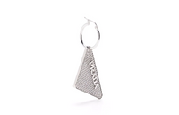 PRADA Earrings Women's Silver