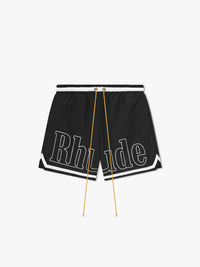 Rhude Men's Basketball Logo Swim Short