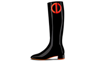 DIOR Idole Knee-high Boots Women's Black
