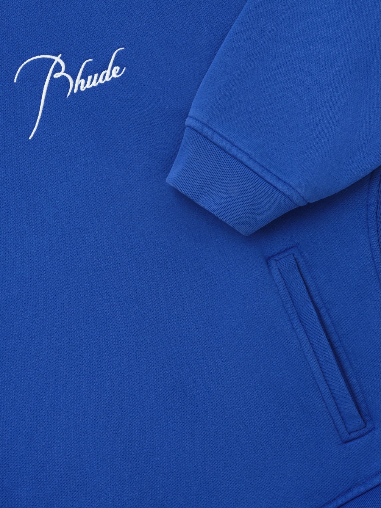 Rhude Men's Crewneck Vtg Cobalt Blue