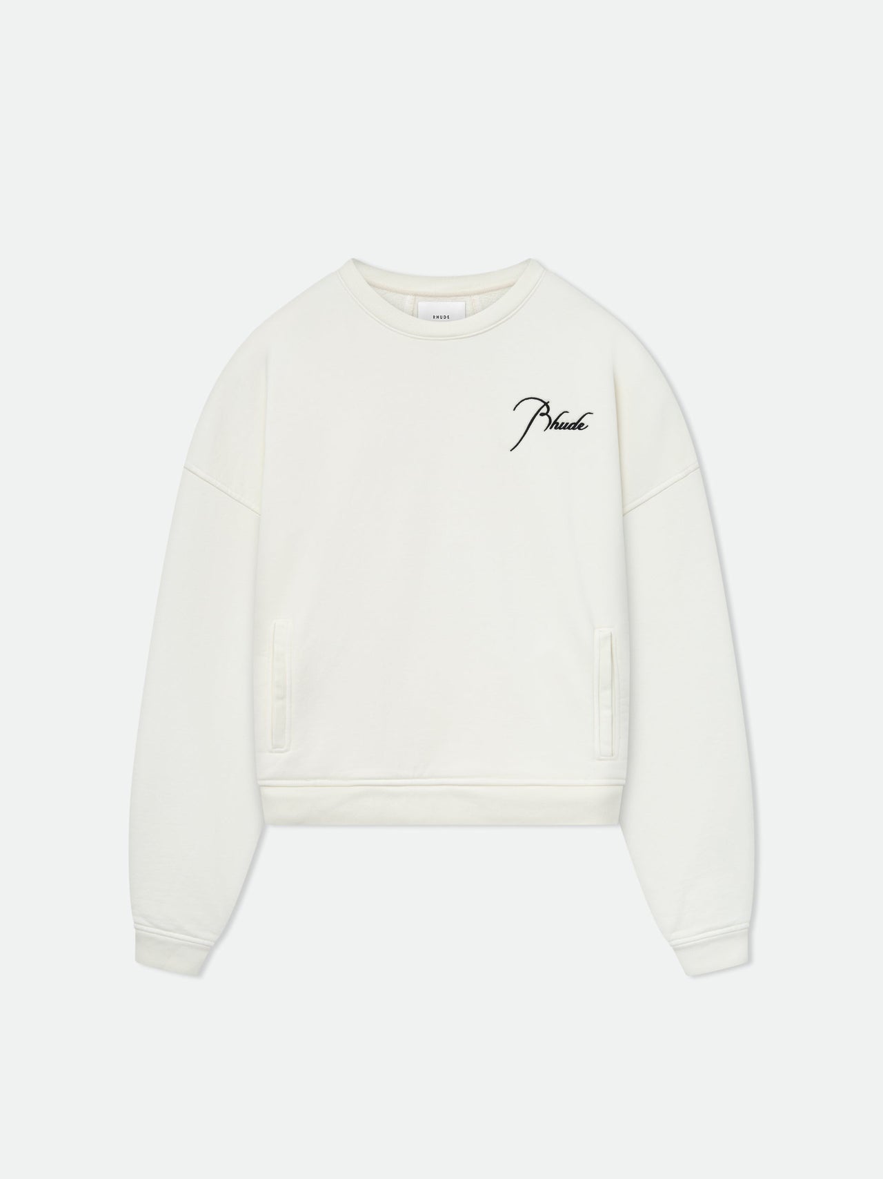 Rhude Men's Crewneck Vtg White