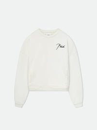 Rhude Men's Crewneck Vtg White