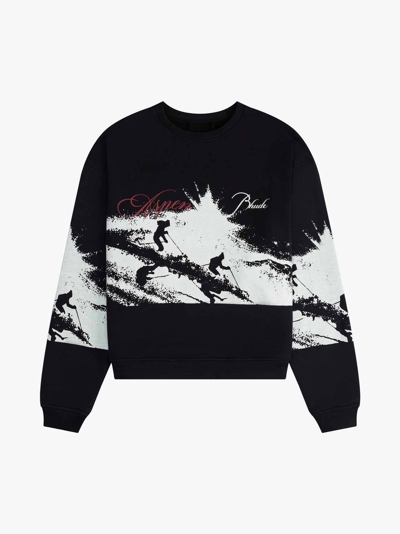 Rhude Men's Aspen Highland Ski Crewneck