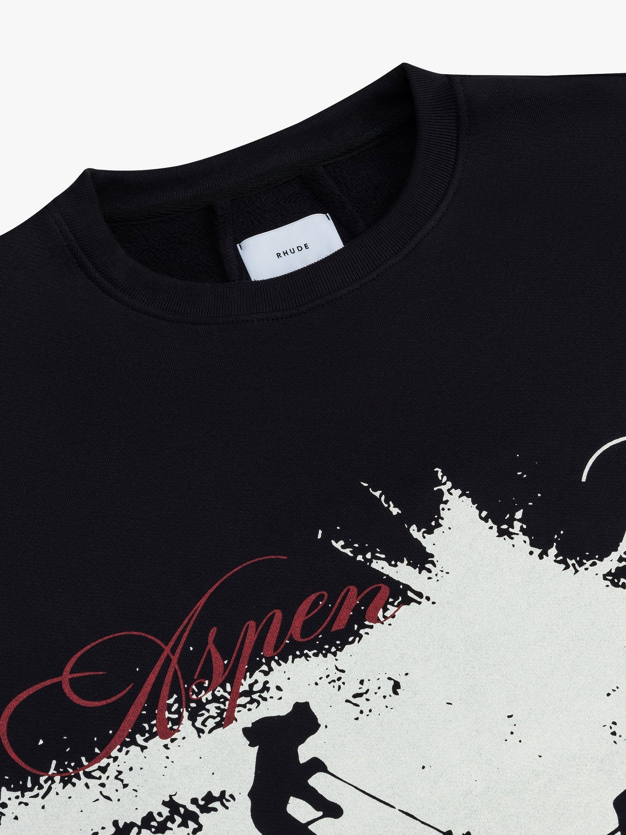 Rhude Men's Aspen Highland Ski Crewneck