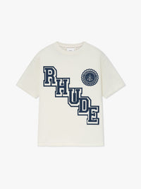 Rhude Men's Collegiate Crest Tee
