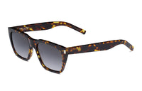 SAINT LAURENT Square Sunglasses Women's Tortoiseshell