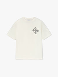 Rhude Men's Cross Tee Vtg White