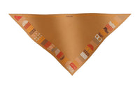 HERMES Silk Scarves Women's Orange