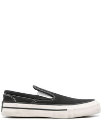 Rhude Men's Washed Canvas Slip On Sneaker