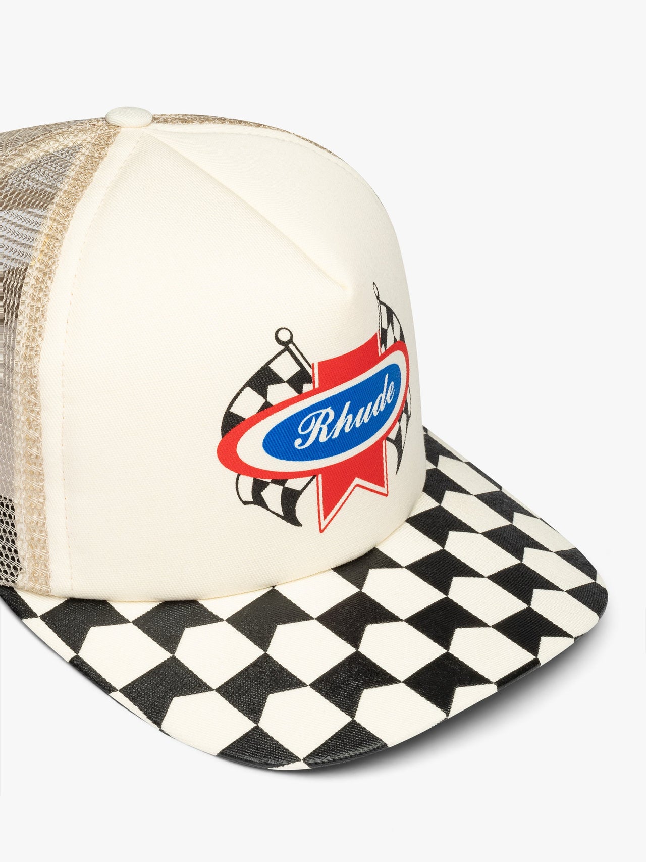 Rhude Men's Chevron Rally Trucker Hat