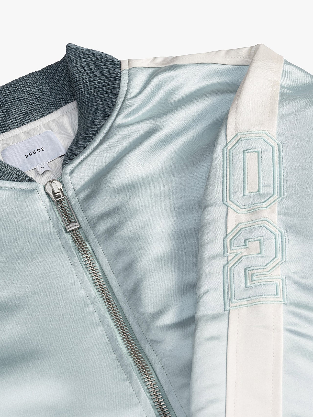 Rhude Men's Boys 02 Satin Bomber