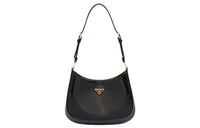 PRADA Cleo Leather Portable Crossbody Bag Shoulder Bag Women's Black