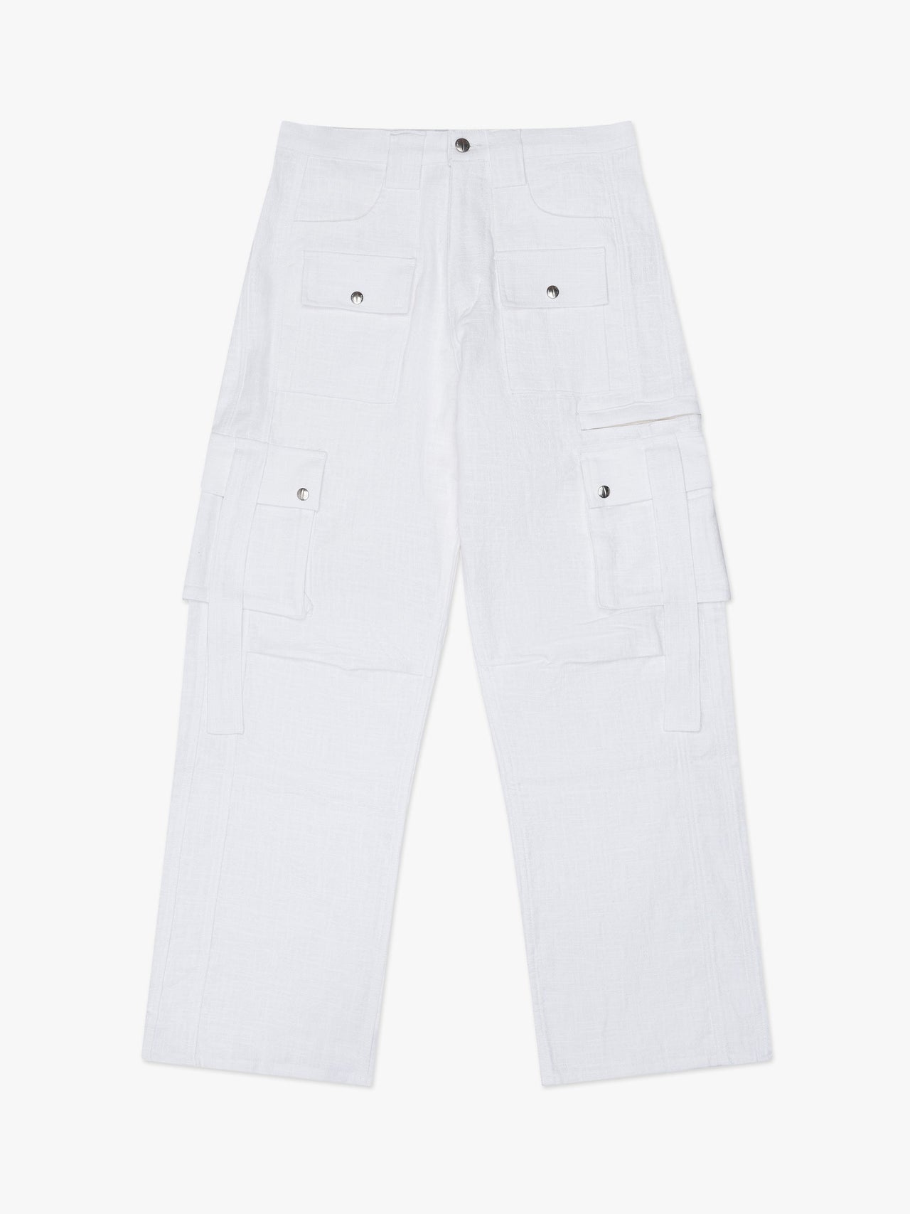 Rhude Men's Amaro Linen Cargos