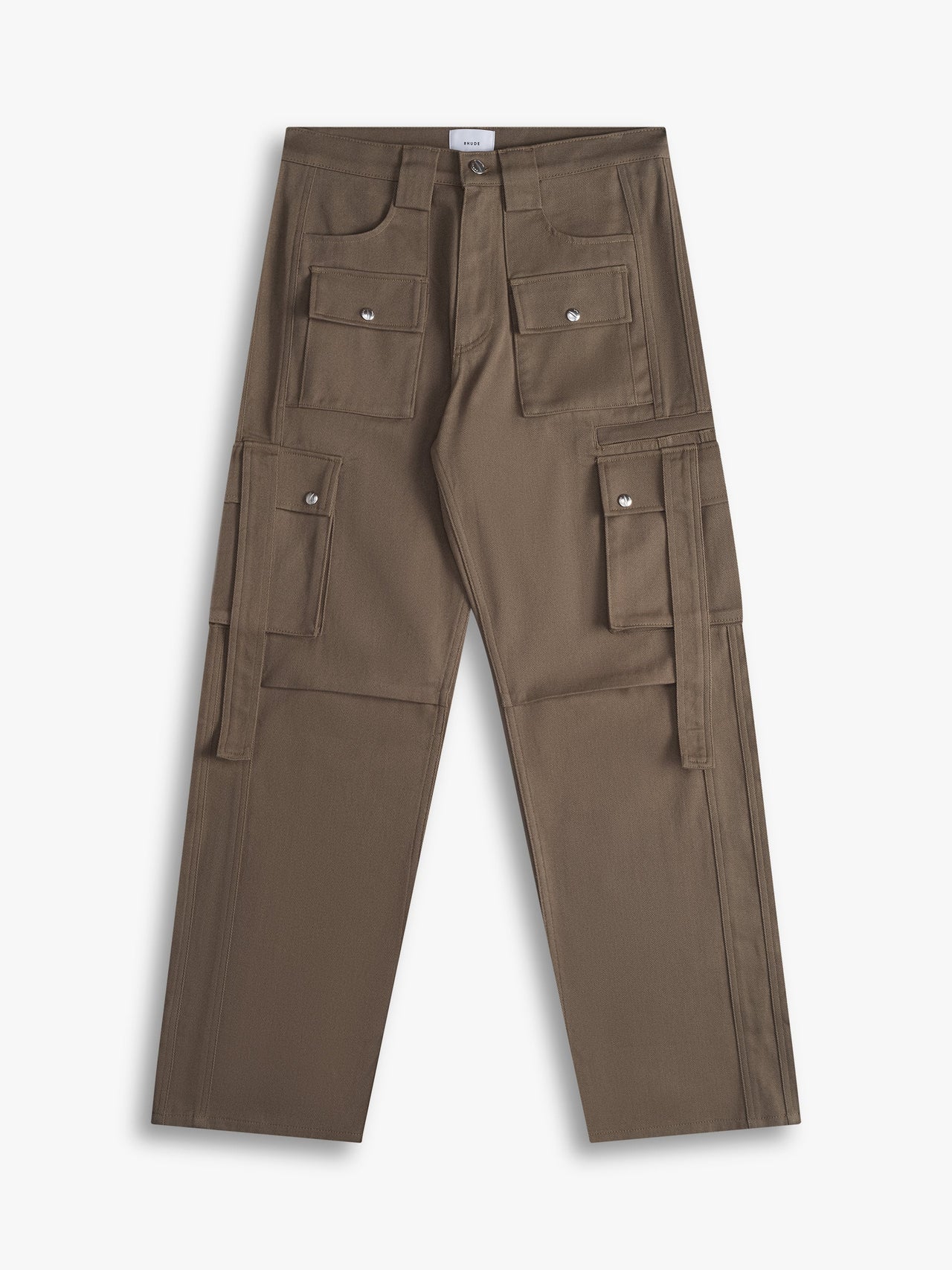 Rhude Men's Amaro Twill Cargos Olive
