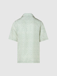 Rhude Men's Cravat Silk Shirt