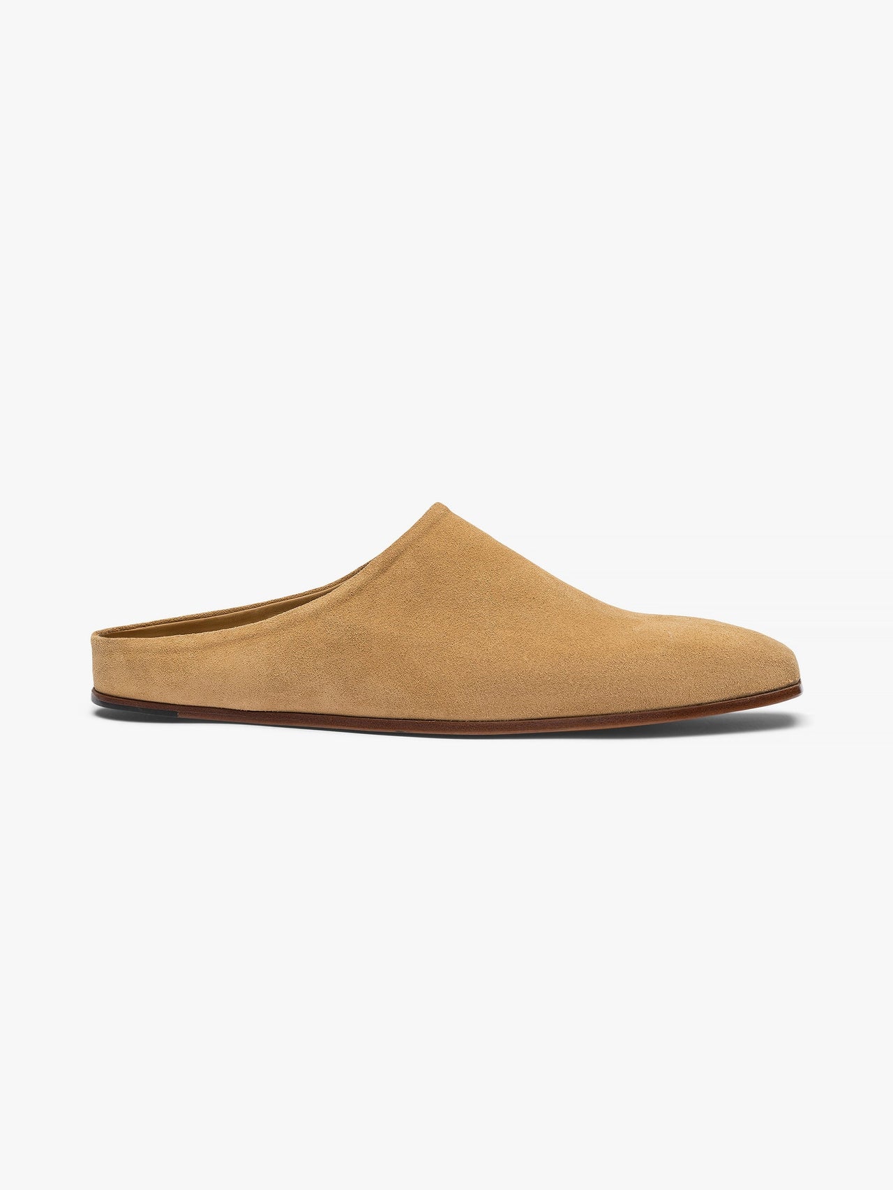 Rhude Men's Chateau Suede Mules Suede Tan