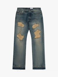 Rhude Men's Beach Bum Denim Dark Indigo