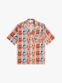 Rhude Men's Voyage De Rhude Silk Shir Multi