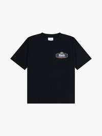 Rhude Men's Racing Crest Tee Vtg Black