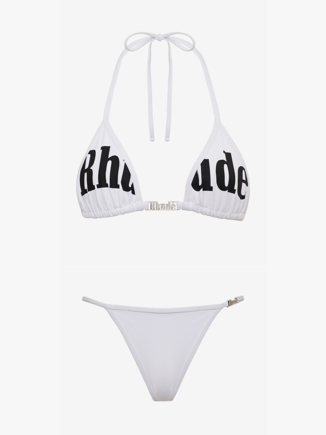 Rhude Women's Tropez Two-Piece Bi White/black