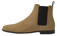 HERMES Short Chelsea Boots Men's Brown
