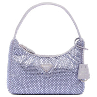 PRADA Satin Handbag Mini Women's Purple