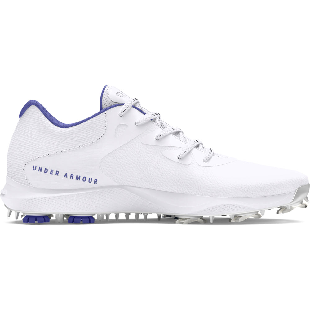(WMNS) Under Armour Charged Breathe 2 Golf 'White Starlight ' 3026406-101