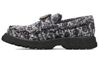 DIOR Buffalo Loafer 'Cannage Tweed - Navy Blue'
