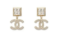 CHANEL Earrings Women's Gold