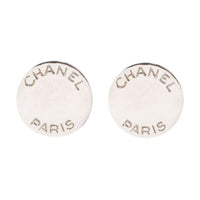 CHANEL Pre-Owned Logo-engraved Stud Earrings