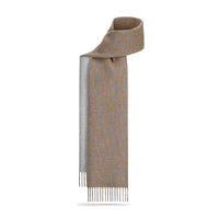 DIOR Wool Knit Scarves Men's Light Brown