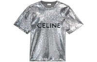 CELINE T-Shirts Men Silver