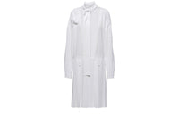 MIU MIU Long-Sleeved Dresses Women's White